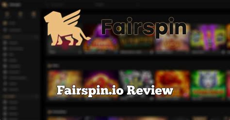 fairspin io casino review  Every month, Fairspin allows you to wager on 70,000+ sports and esports events in more than 2000 markets